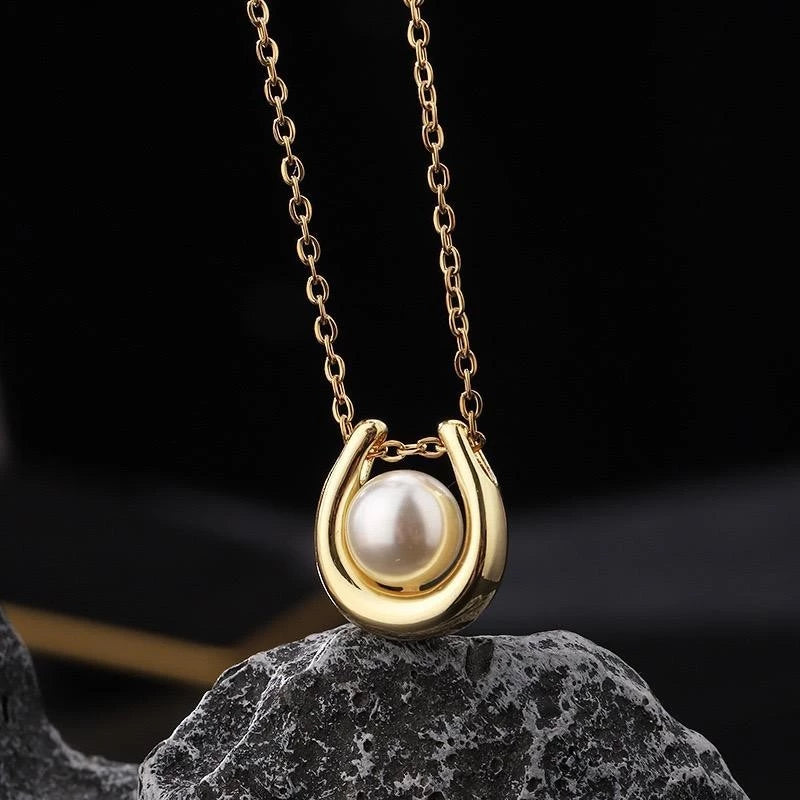 Liora Celestia 18K Gold Pearl Charm